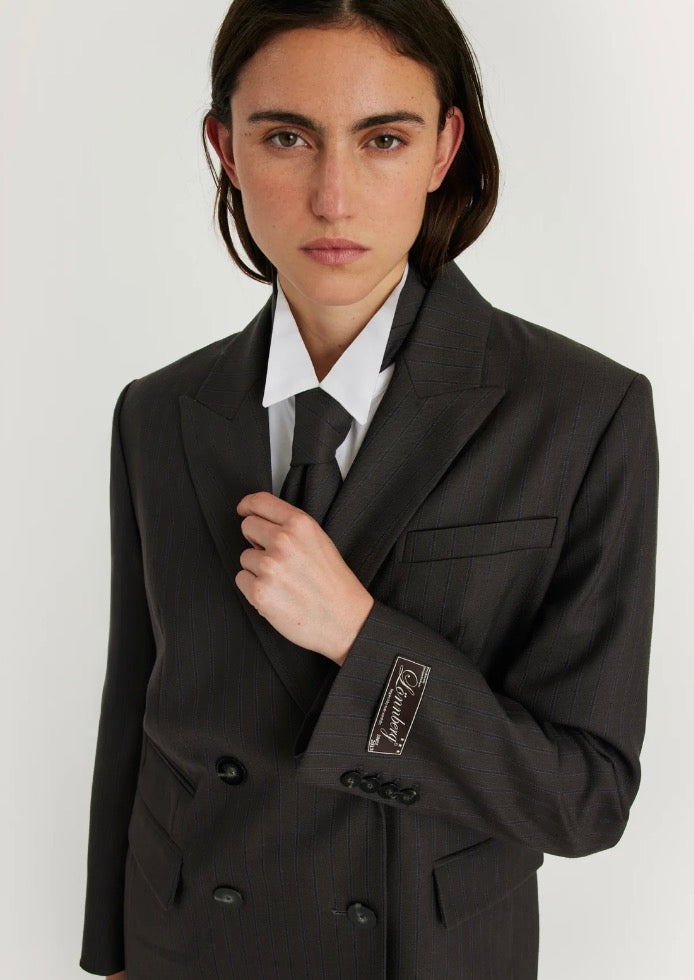 Blazer Elvis Brown Stripes