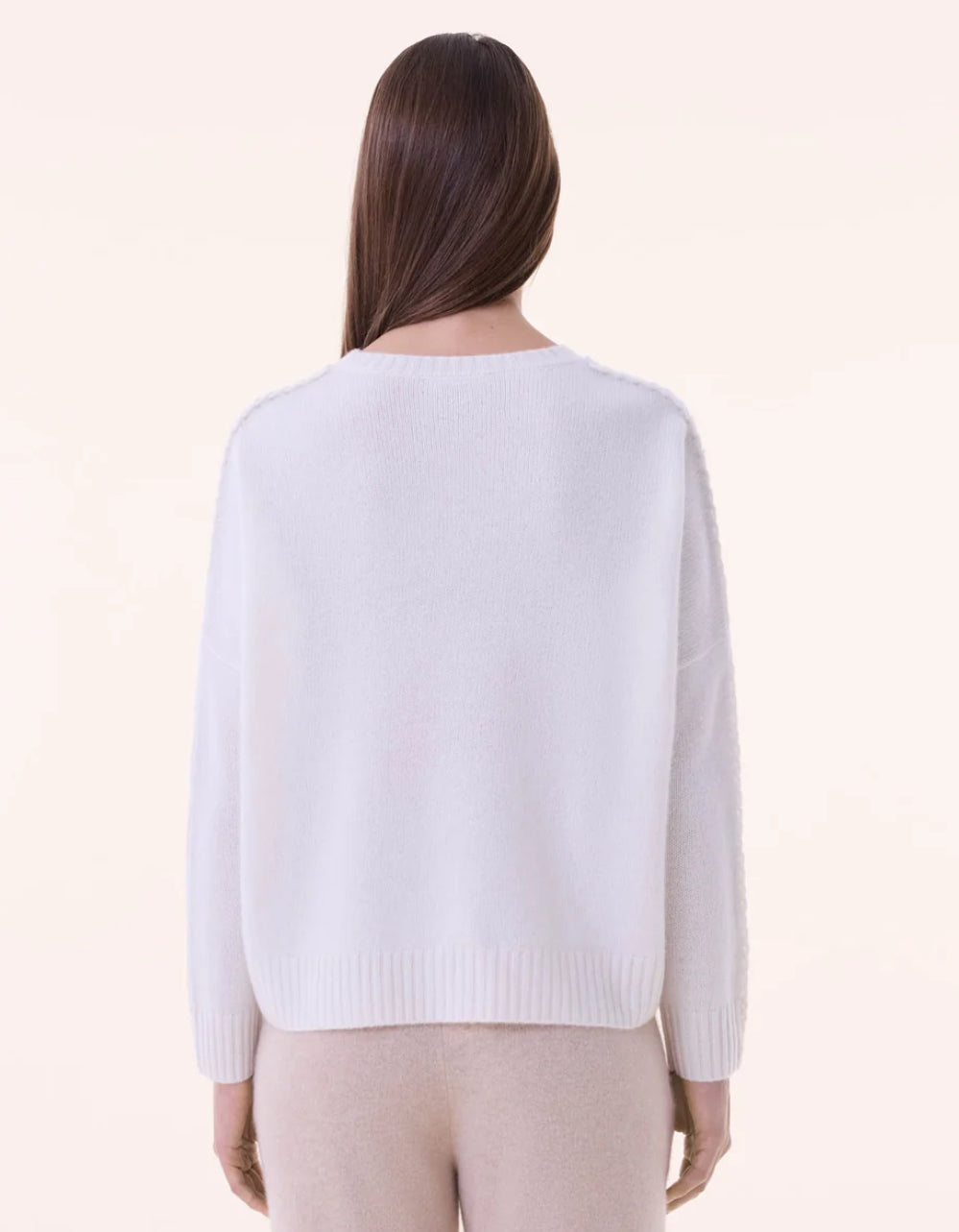 Pull Amea Blanc