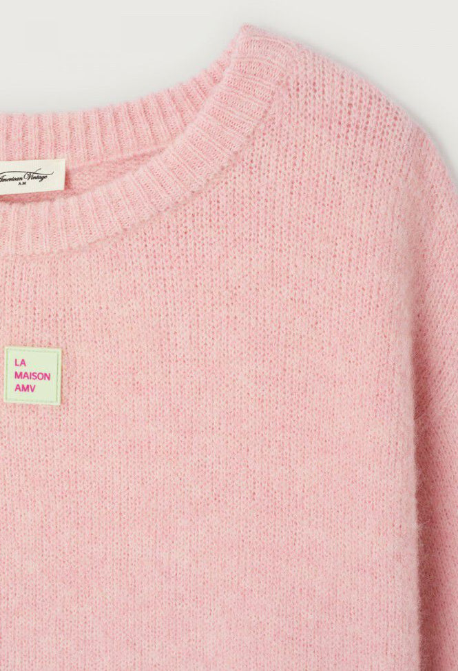 Pull Femme East Barbe à Papa Chiné