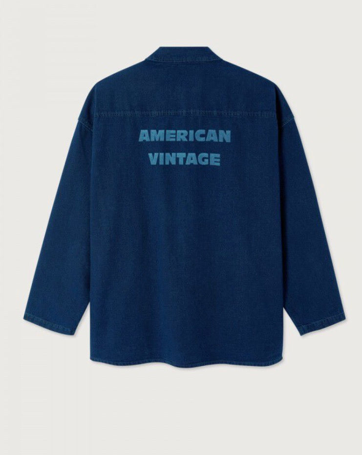 Chemise Homme Comow Bleu Brut
