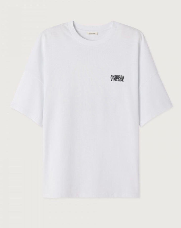 T- Shirt Fizvalley Blanc Mixte 20 Years