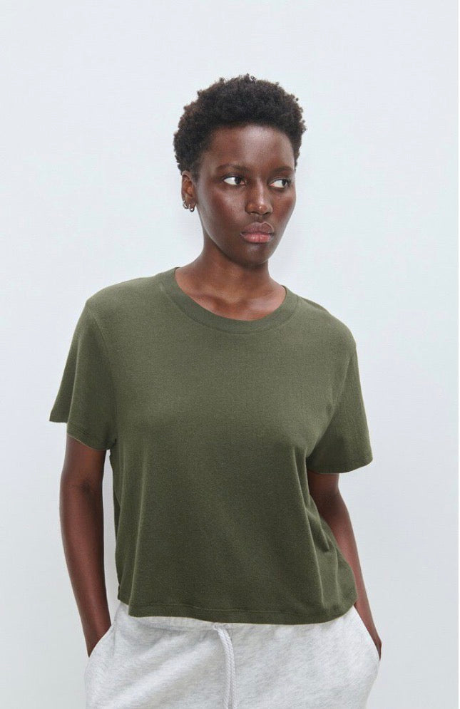 Tee Shirt Ypawood 02G Manches Courtes Bosquet Chiné