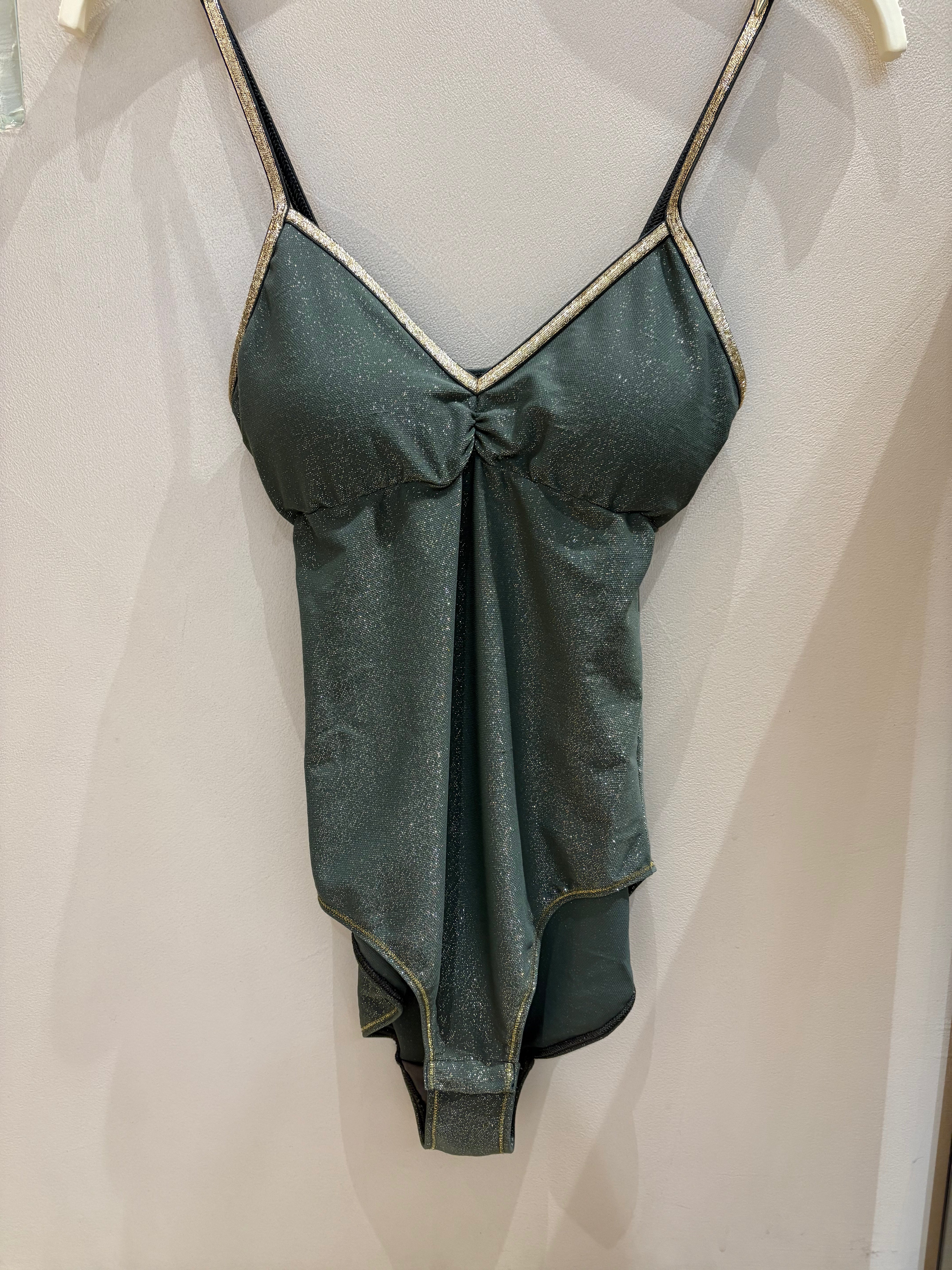 Body Bretelles Mousses Amovibles Forest Lurex