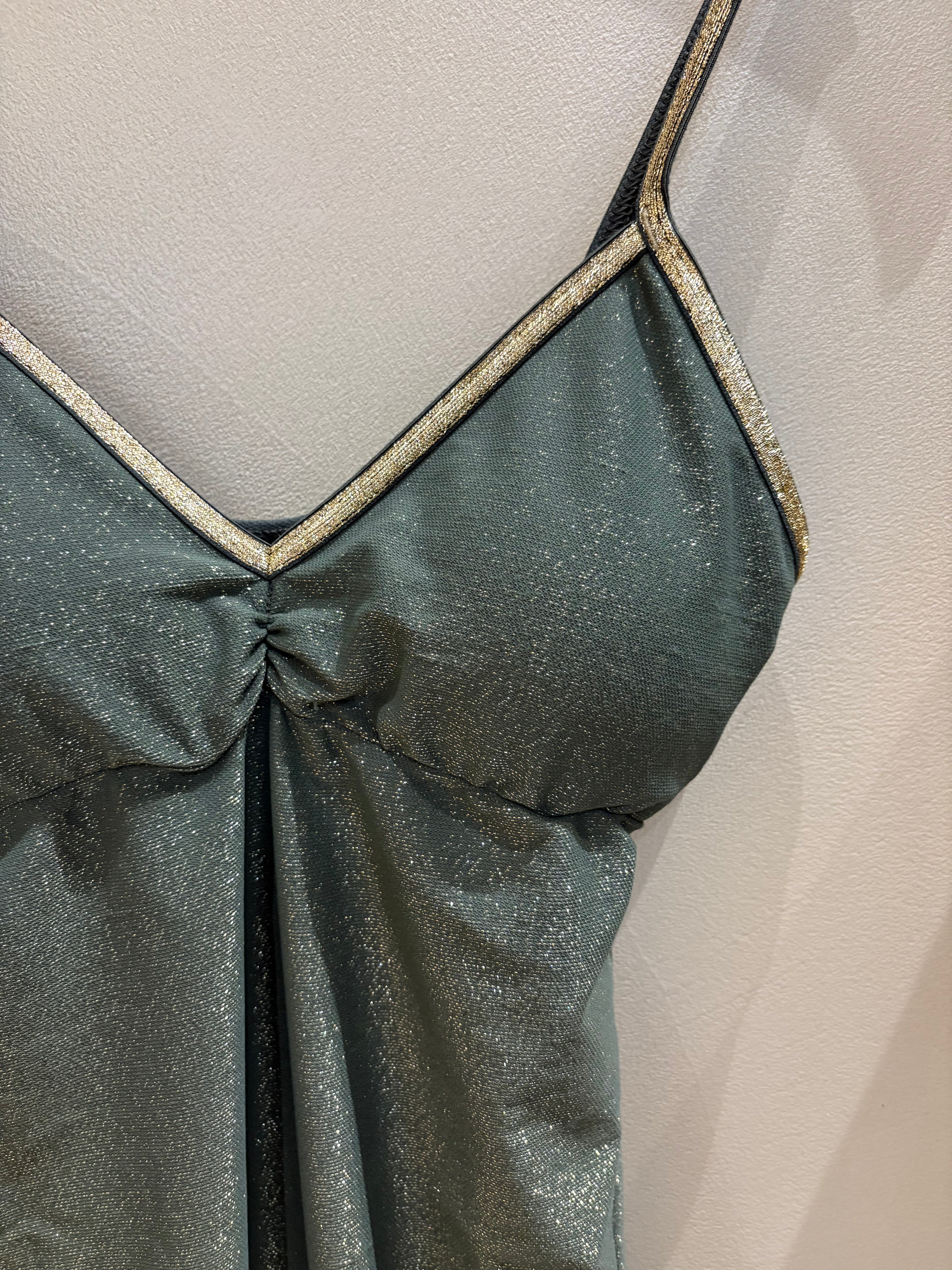 Body Bretelles Mousses Amovibles Forest Lurex