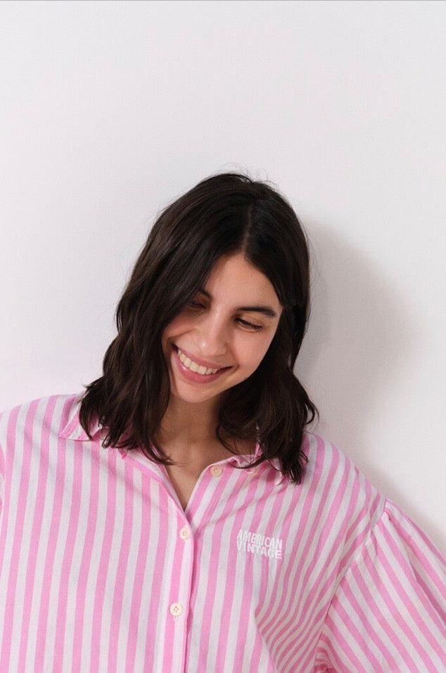 Chemise Femme Vextown Rayures Rose