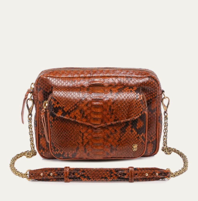 Sac Big Charly Python Moka