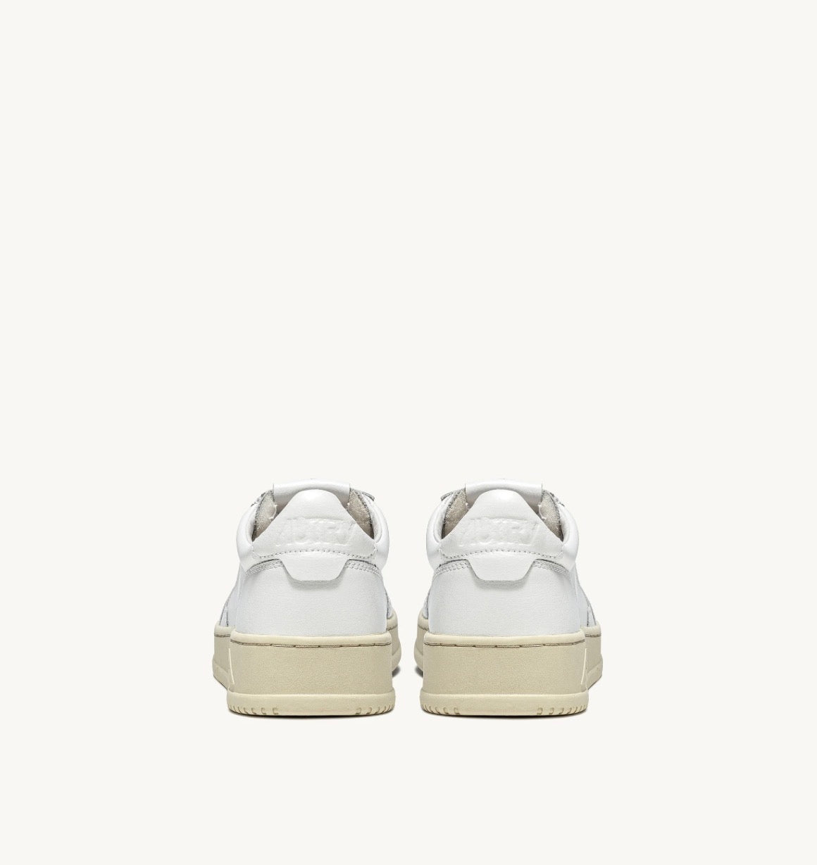 LL15 Medalist Low Cuir White White