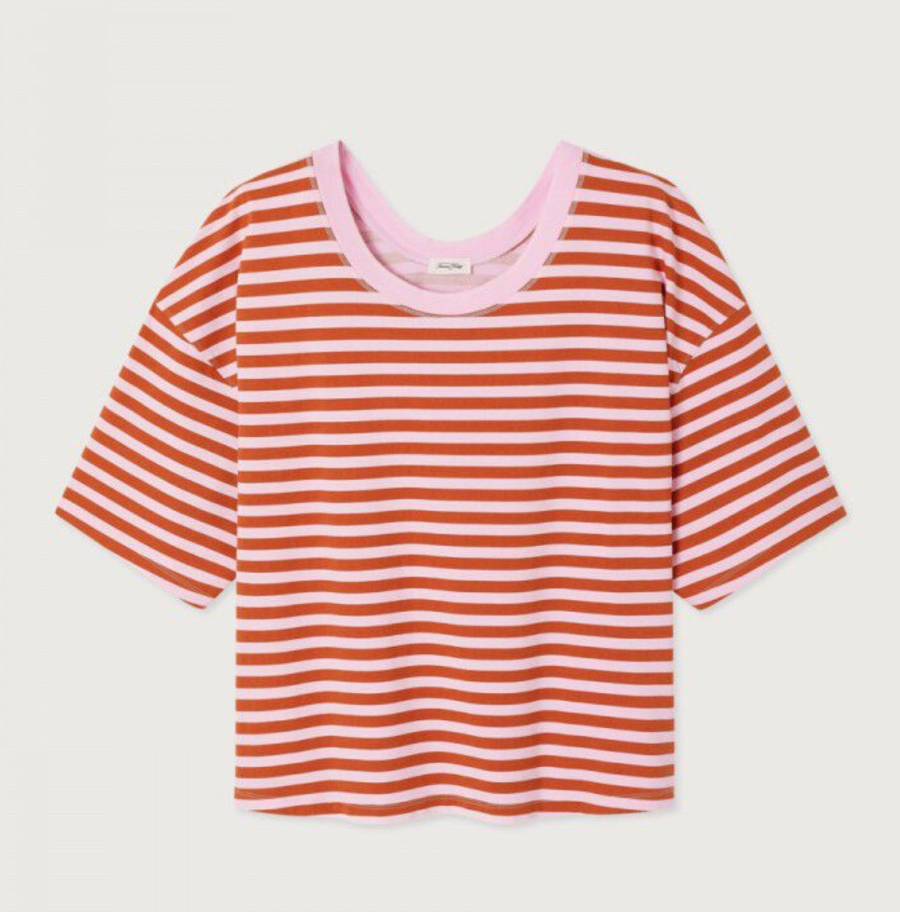 Tee Shirt Femme Gixy Rayures Bonbon