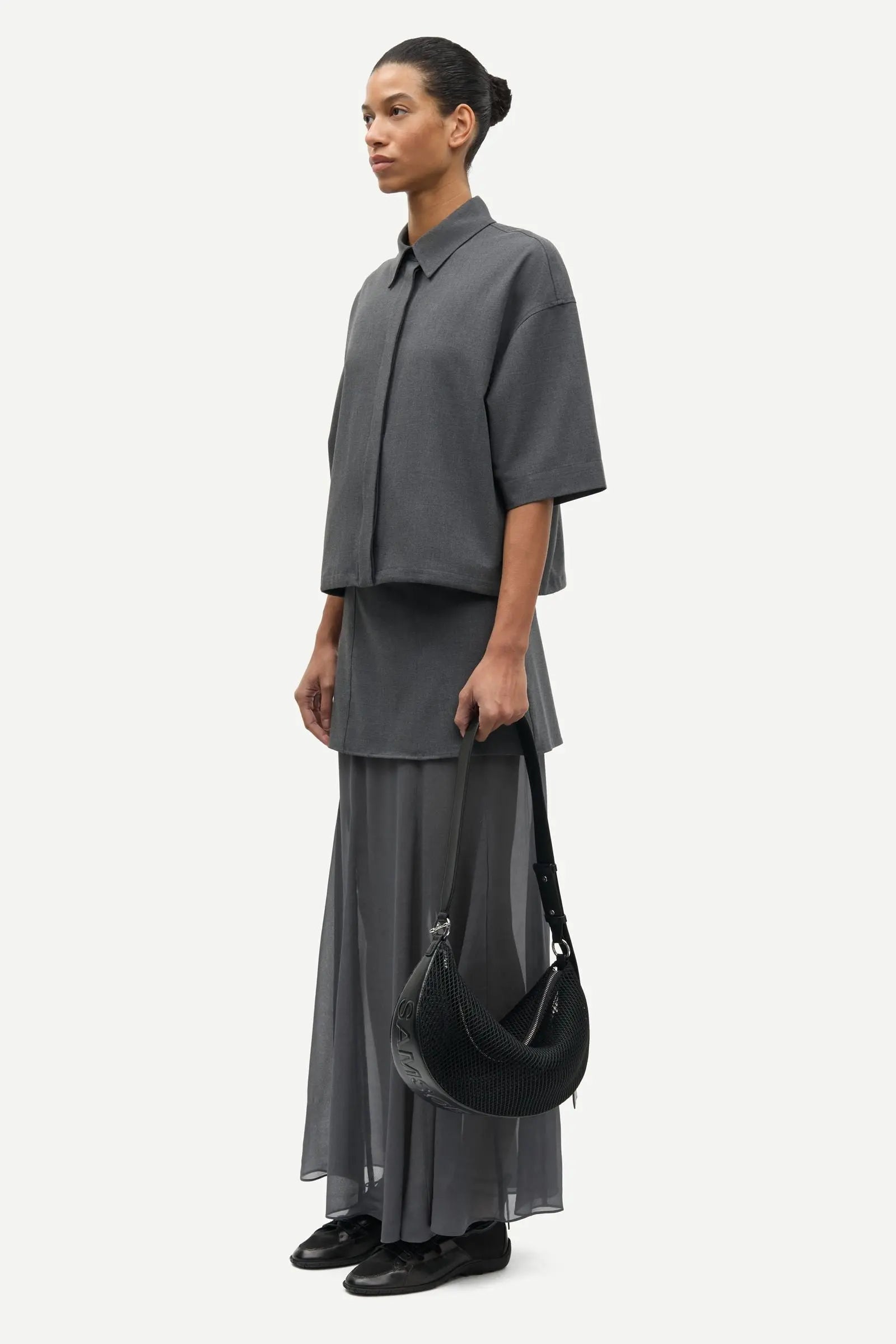 Salulu SS Shirt Ombre Blue