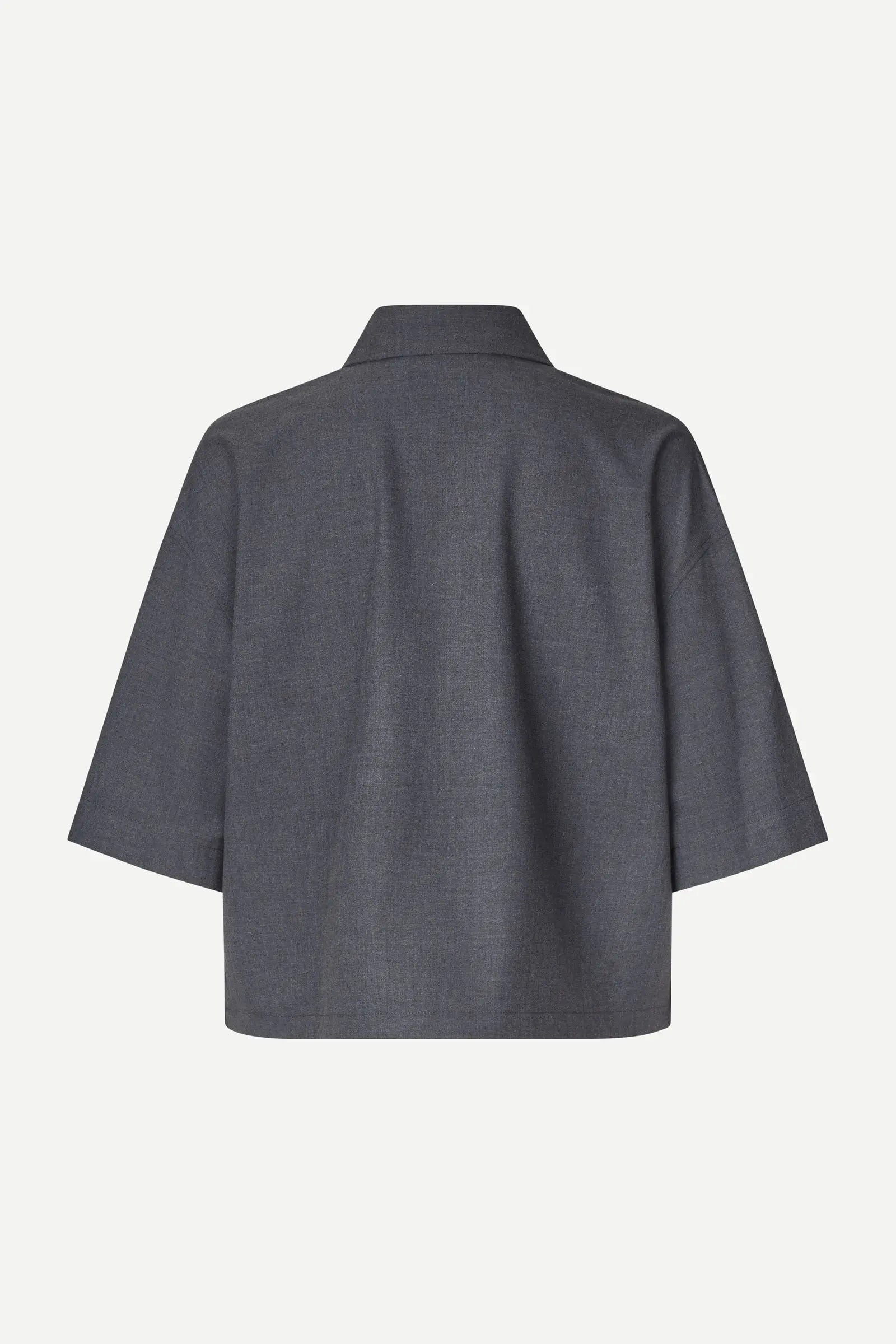 Salulu SS Shirt Ombre Blue