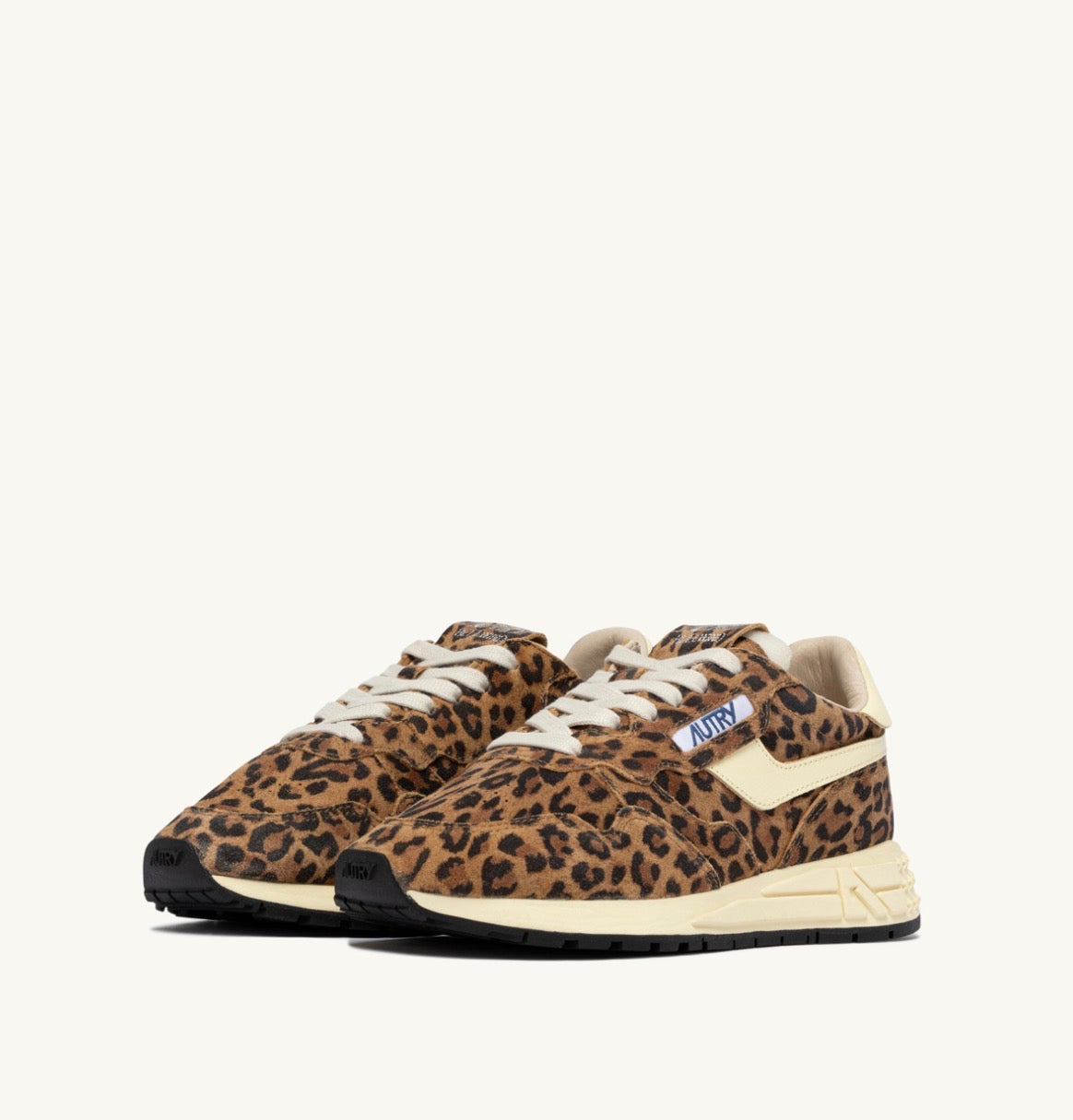 UJ02 Basket Reelwind Suede Leather Light Leopard Rutabaga