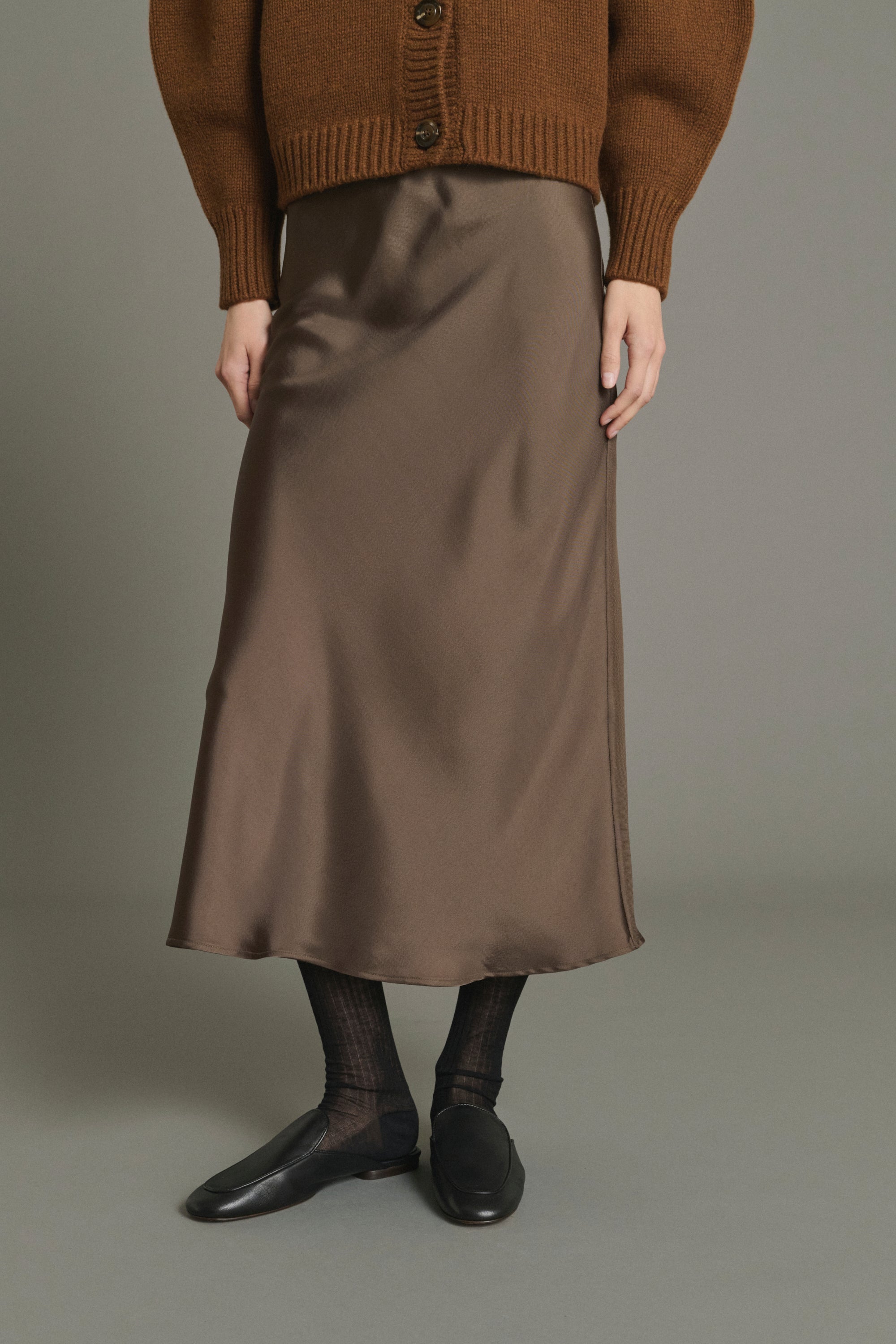 Jupe Fever marron glacé