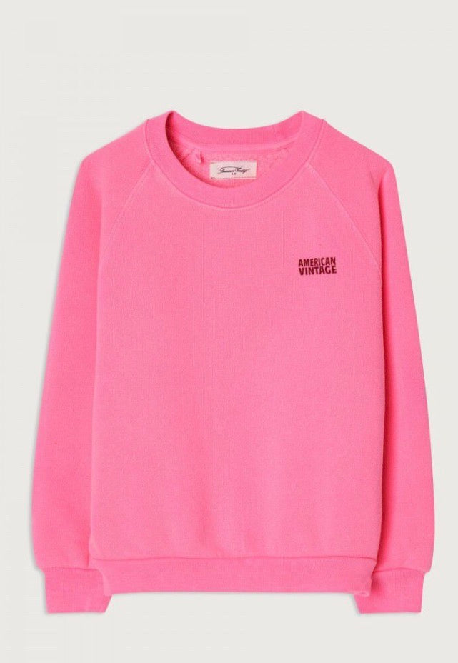 Sweat Enfant Izubird Rose Fluo