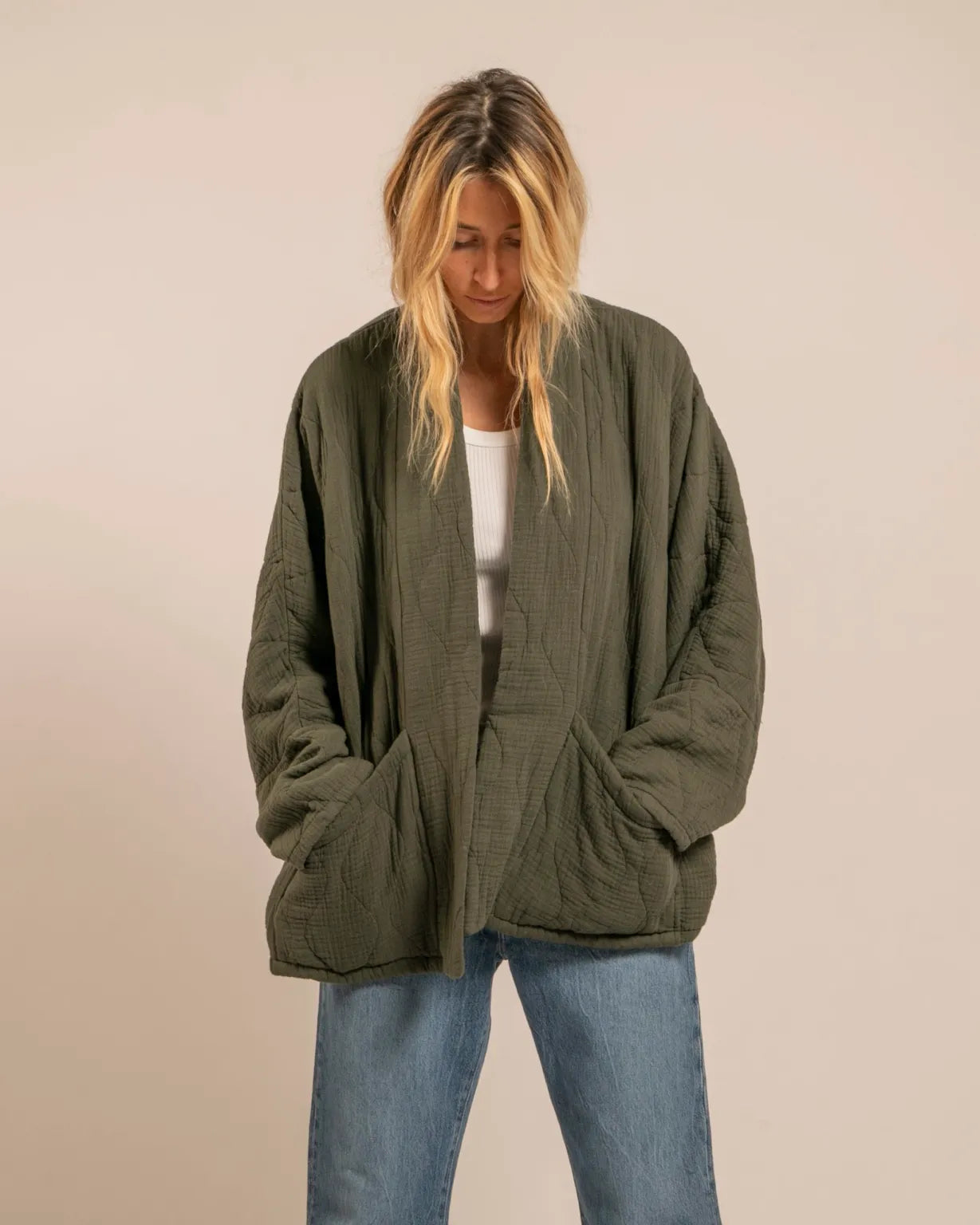 Veste Chicago 1 Kaki