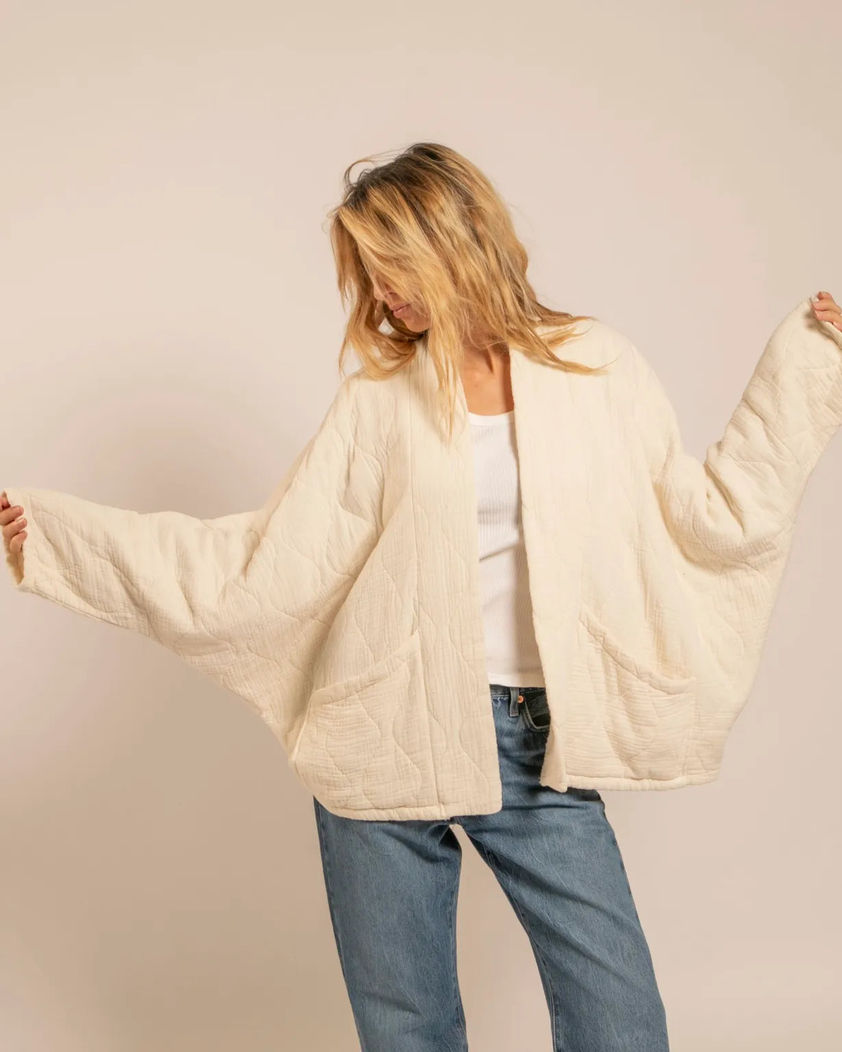 Veste Chicago 1 Crème