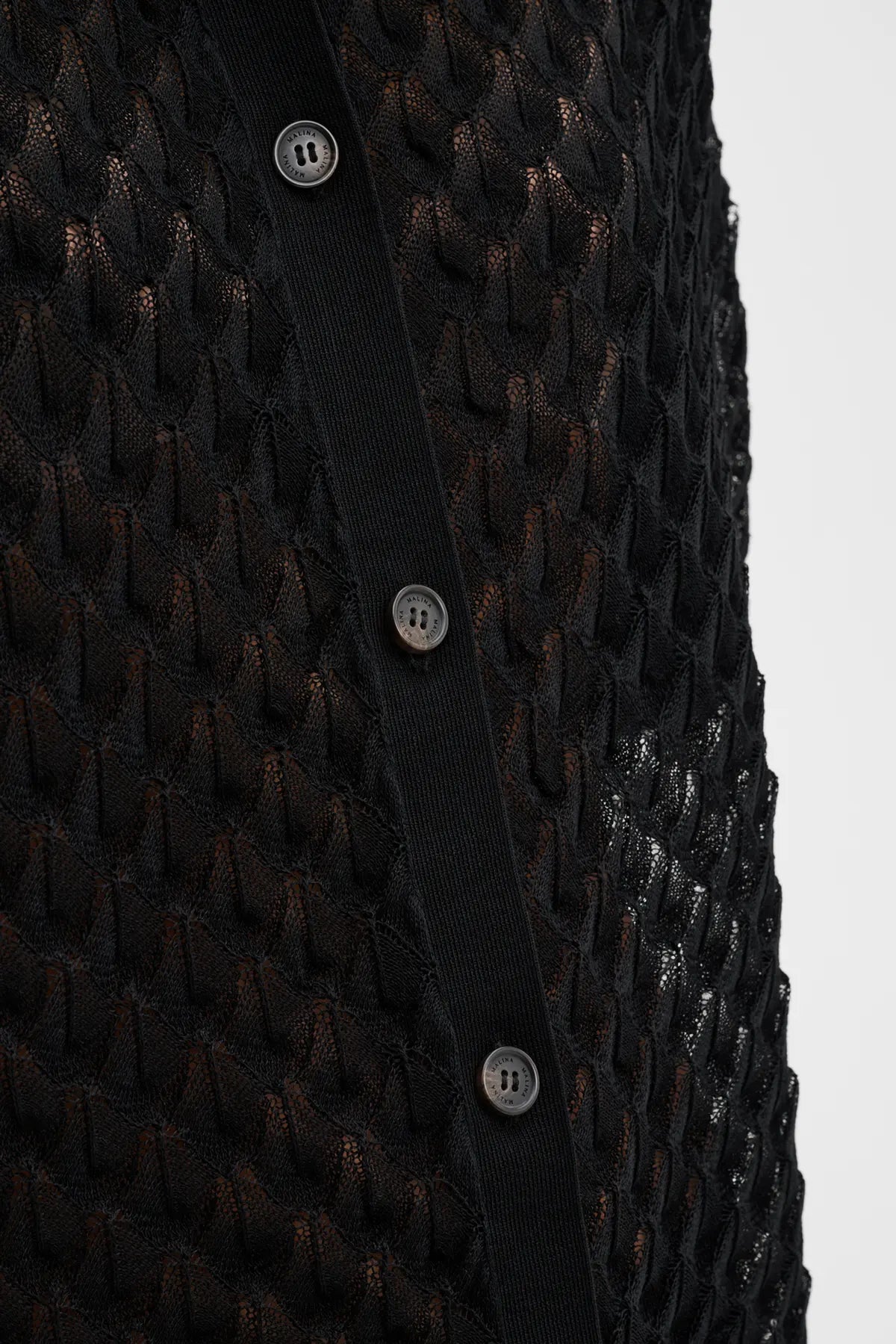 Moa Knitted Shirt Black