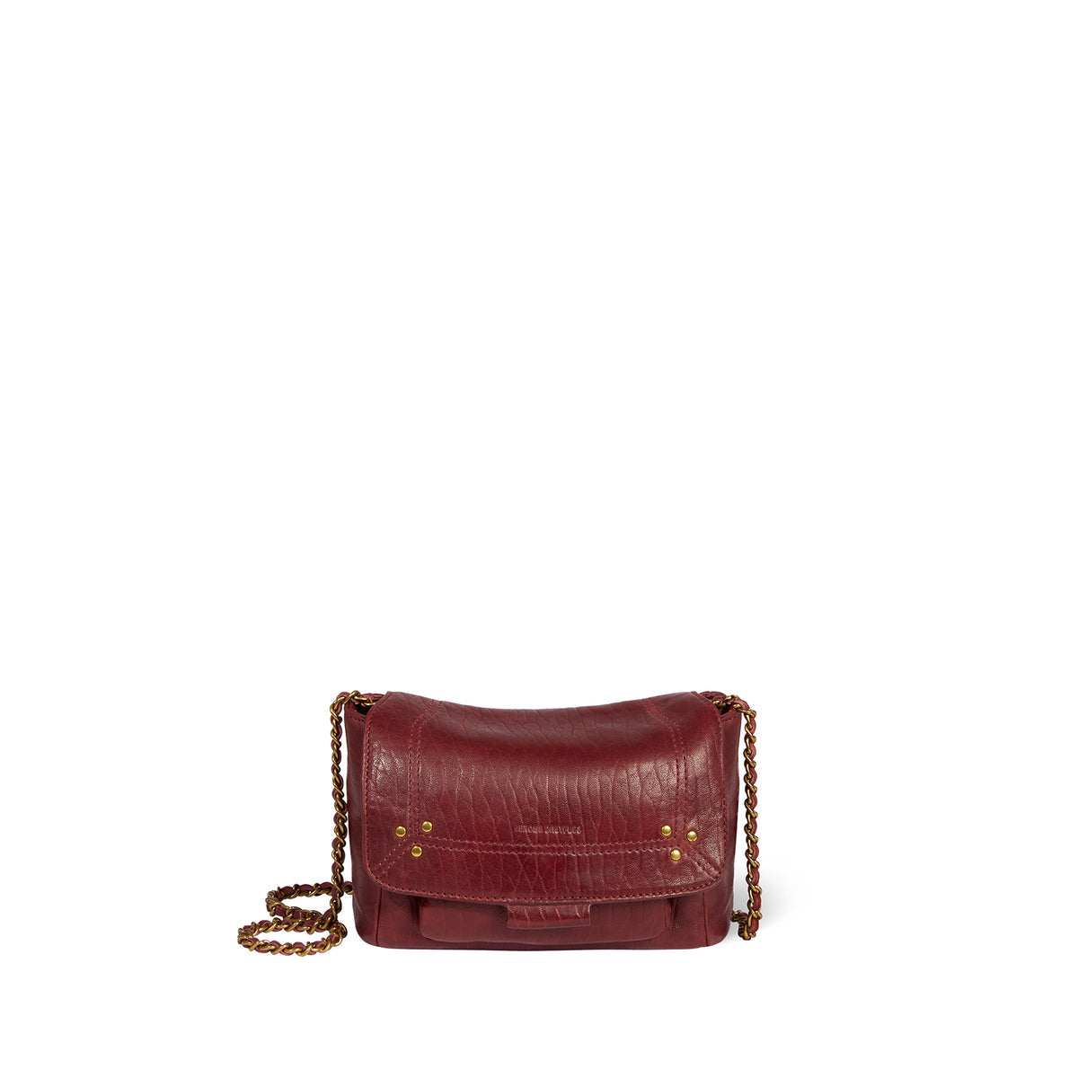 Sac Lulu S Agneau Bubble Burgundy