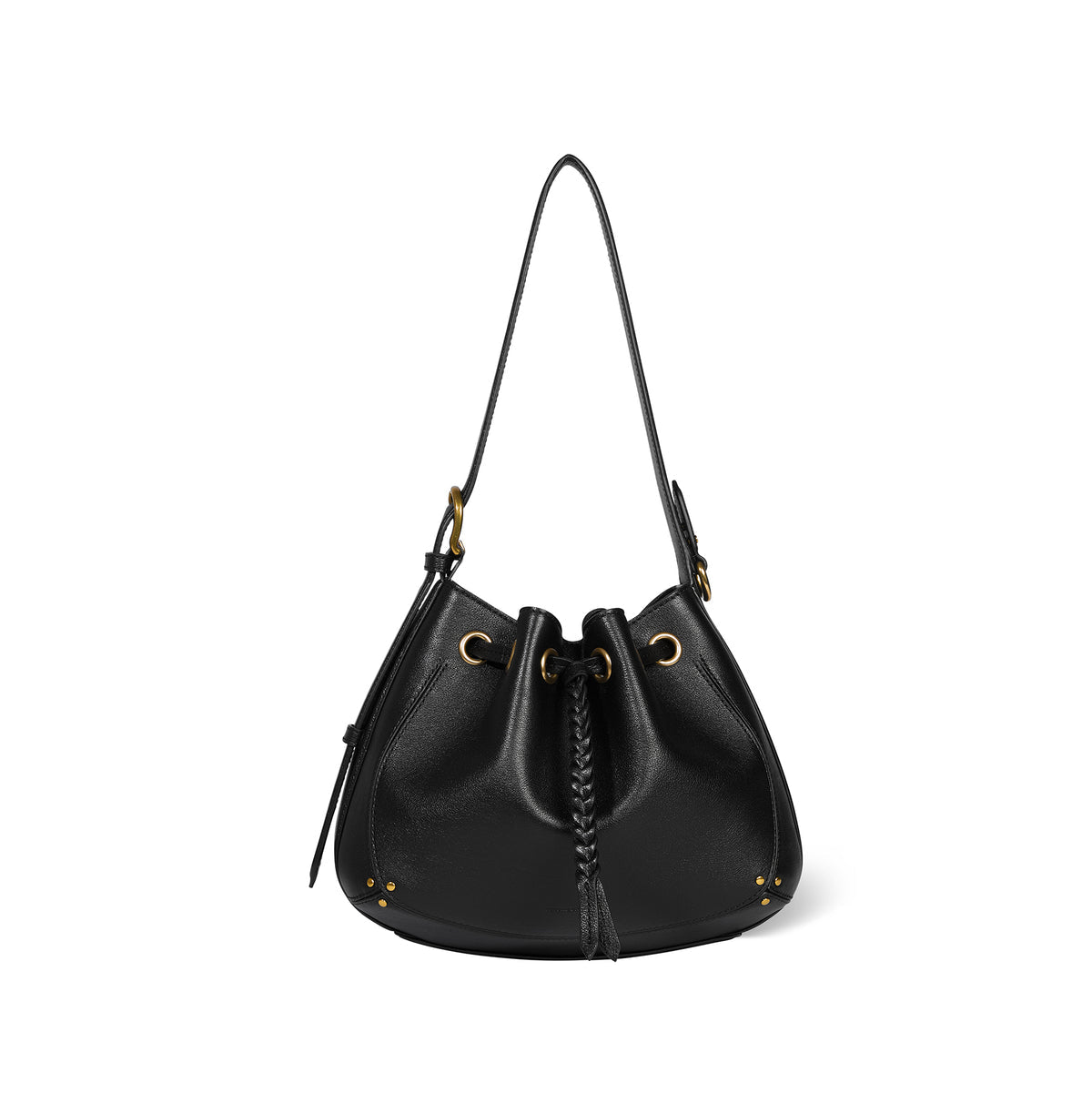 Sac sceau Andy Buffle Noir Brass