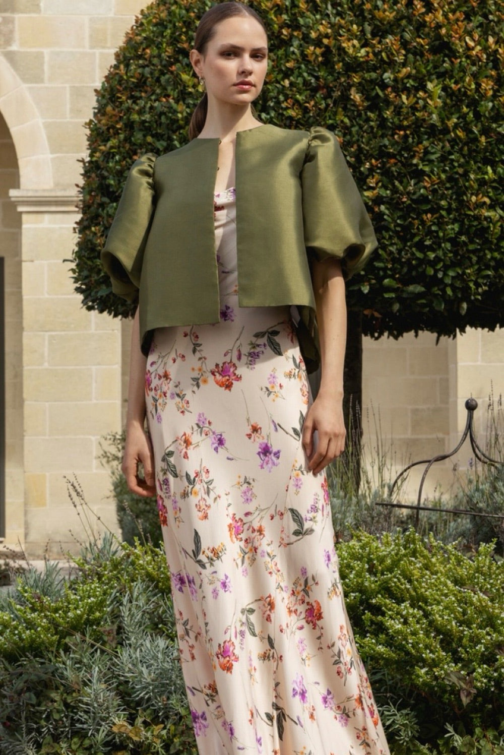 Cleo Blouse Vert Mousse