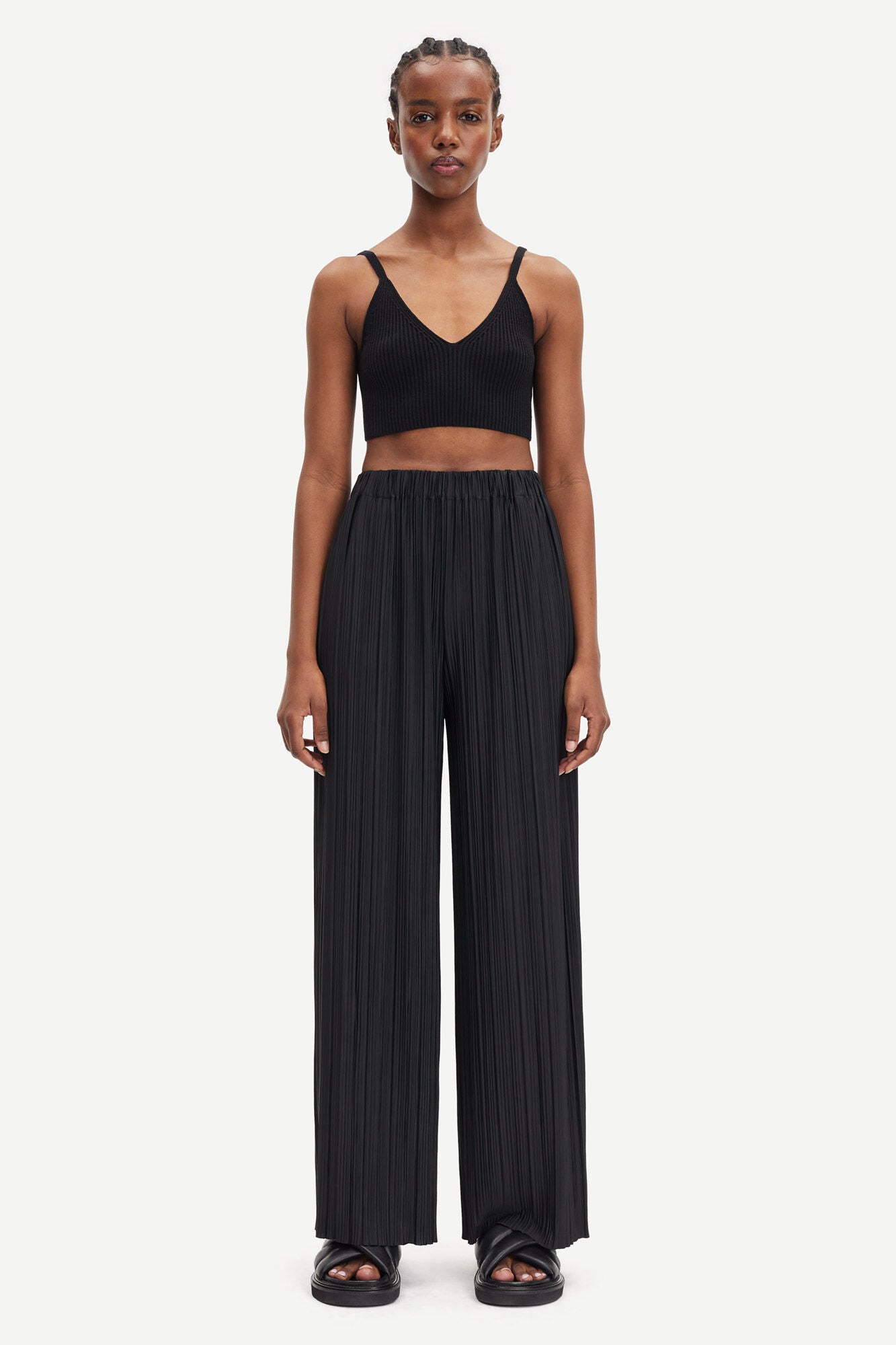 Uma Trousers Black