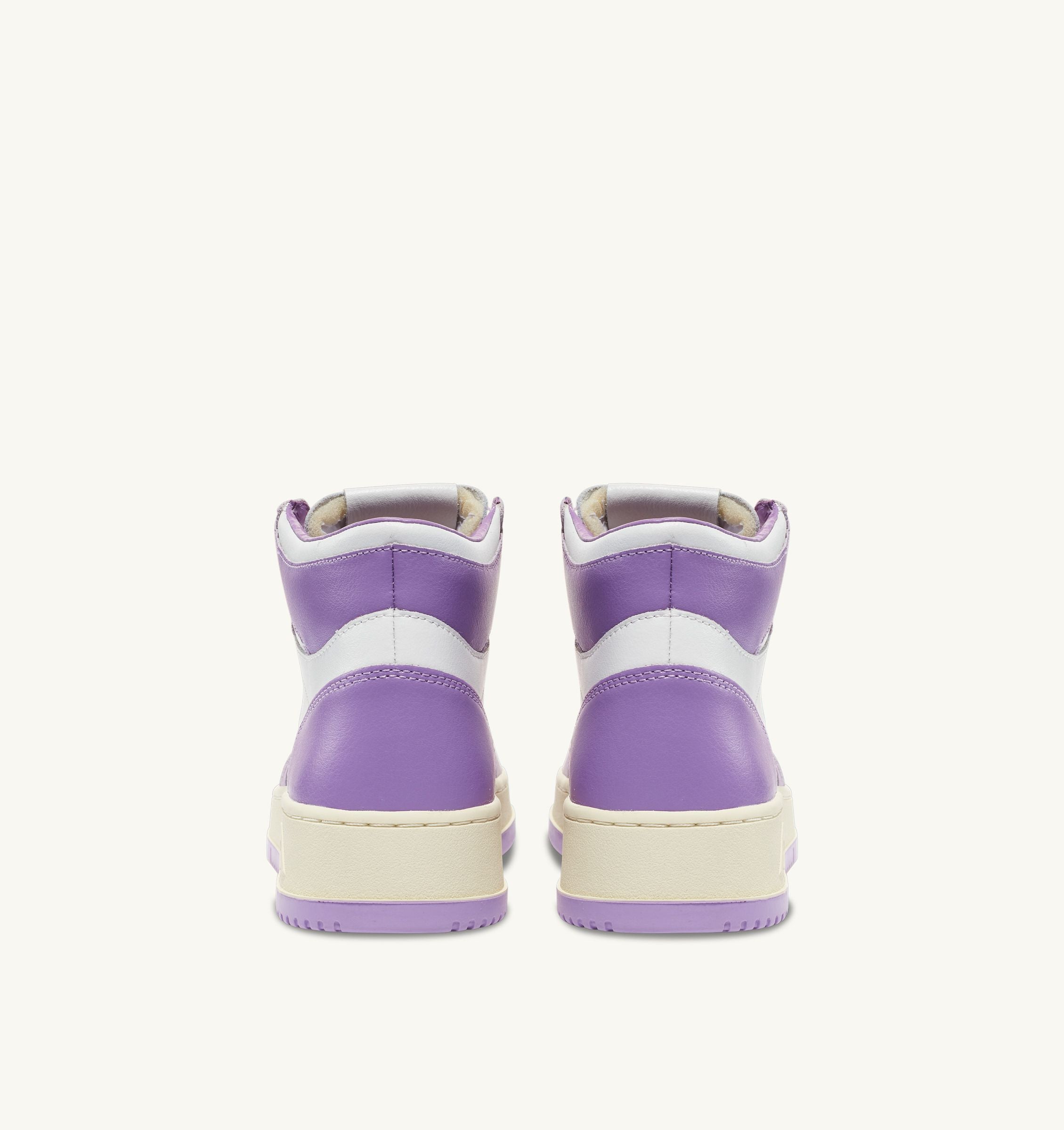 Baskets Hautes Medalist White Lavande