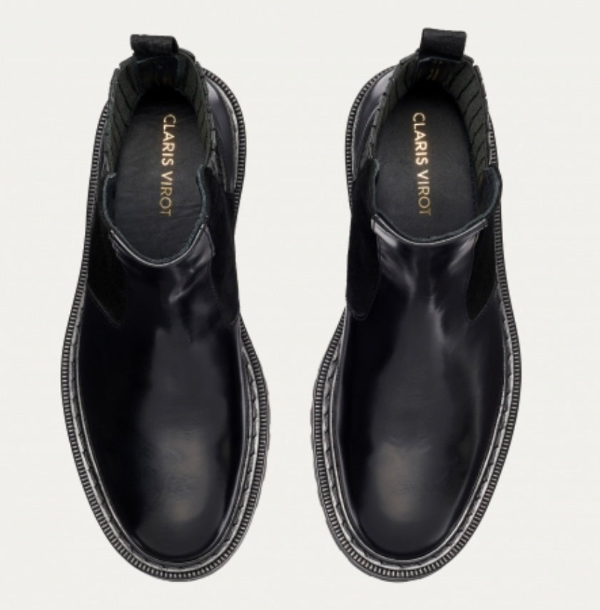 Bottines Chelsea Cuir Ziggy Noires