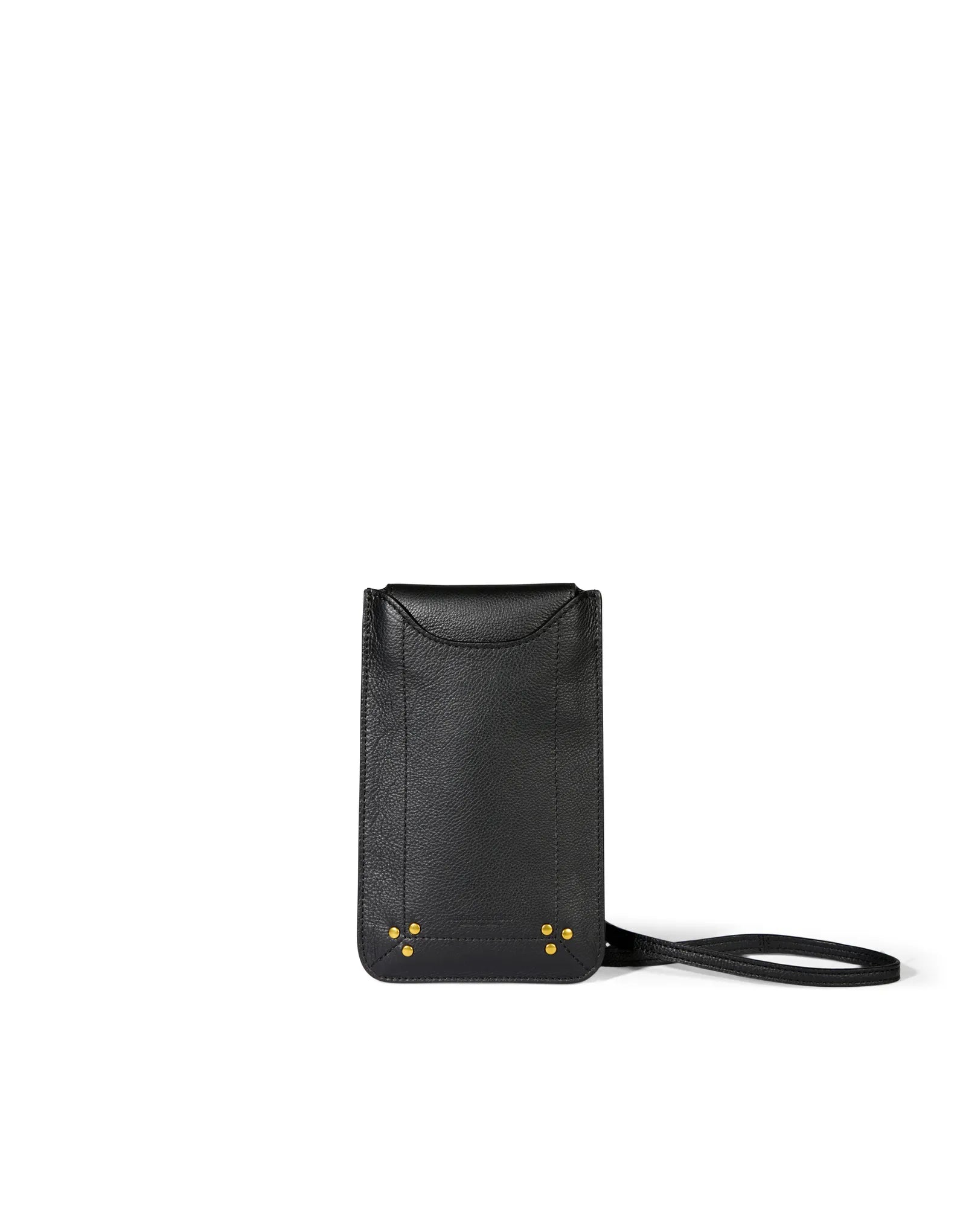 Etui Mobile Veau Brass Noir