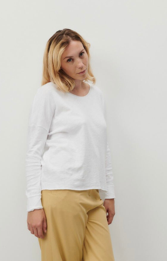 Tee-shirt Sonoma 36 Blanc Col Bateau