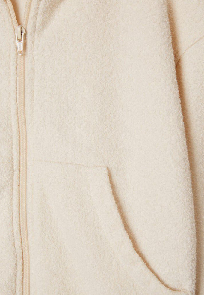 Sweat Zippé Enfant Bobypark Ecru