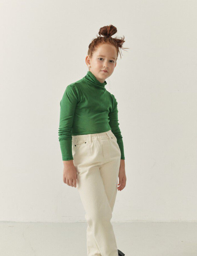 Jean Enfant Worker Spywood Ecru