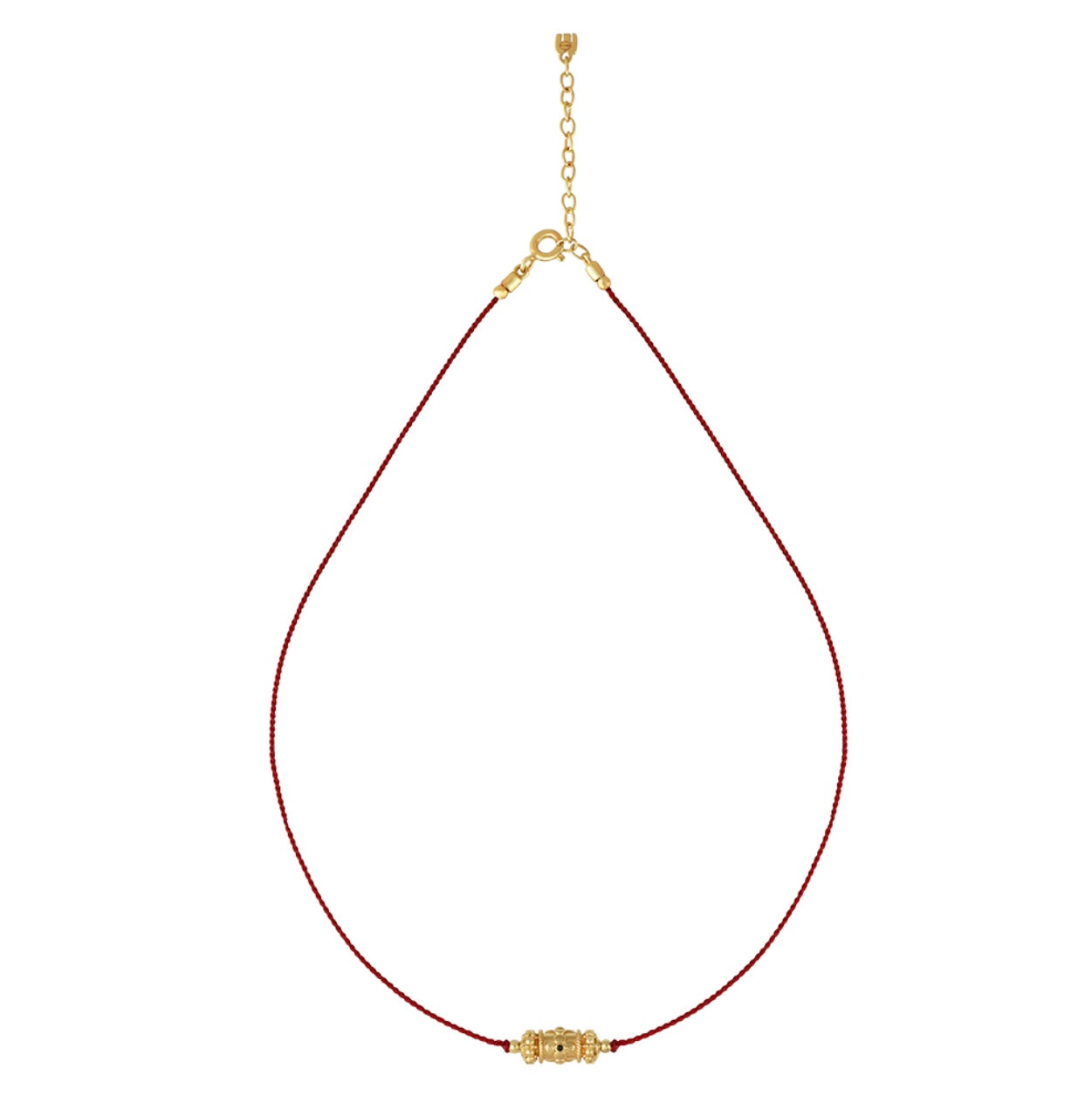 Collier Rakhi My Queen Fil Rouge
