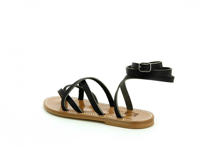 Sandales Zenobie Pul Noir