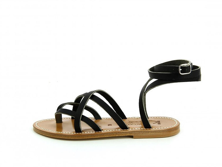 Sandales Zenobie Pul Noir