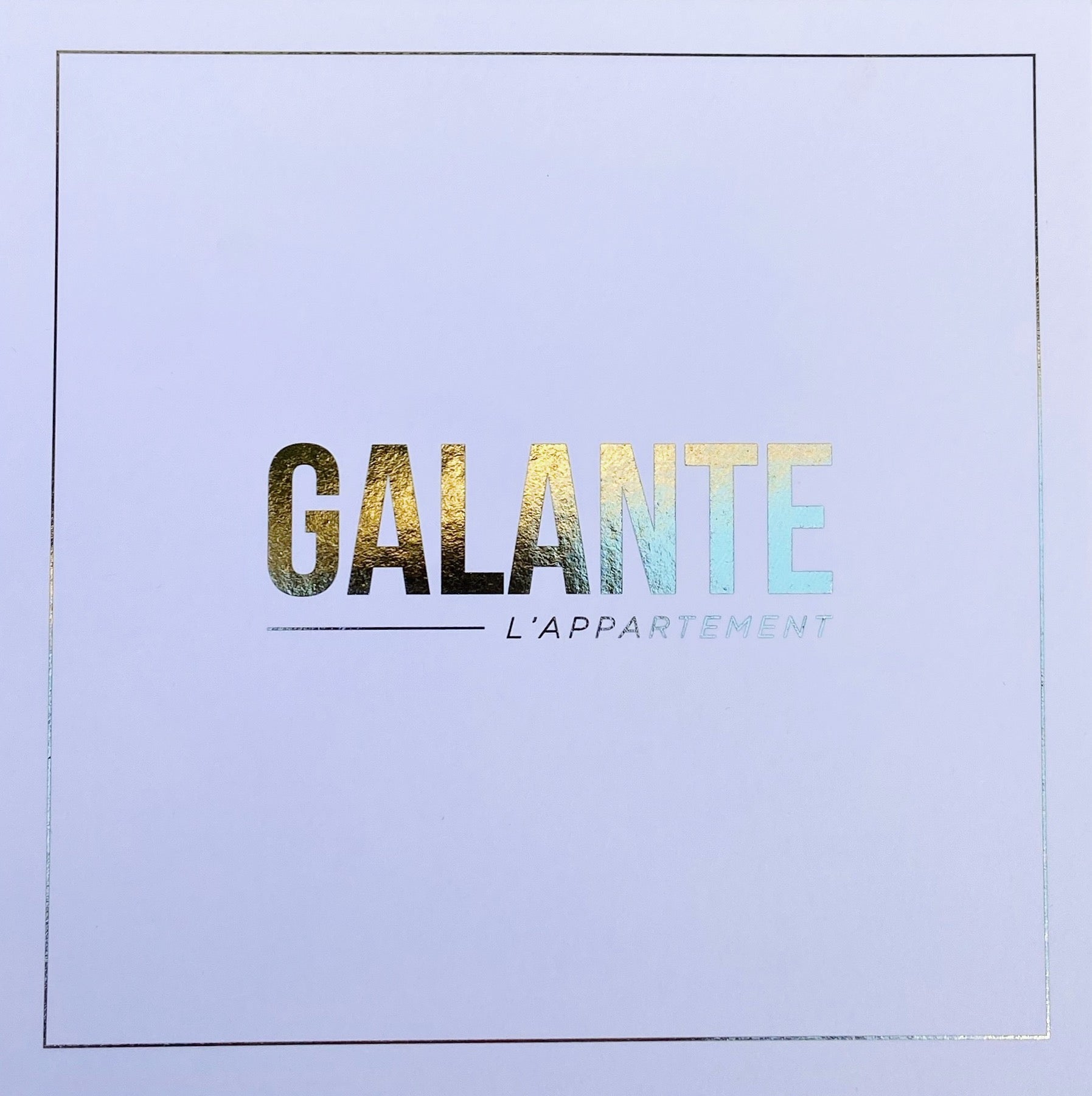 Carte cadeau Galante