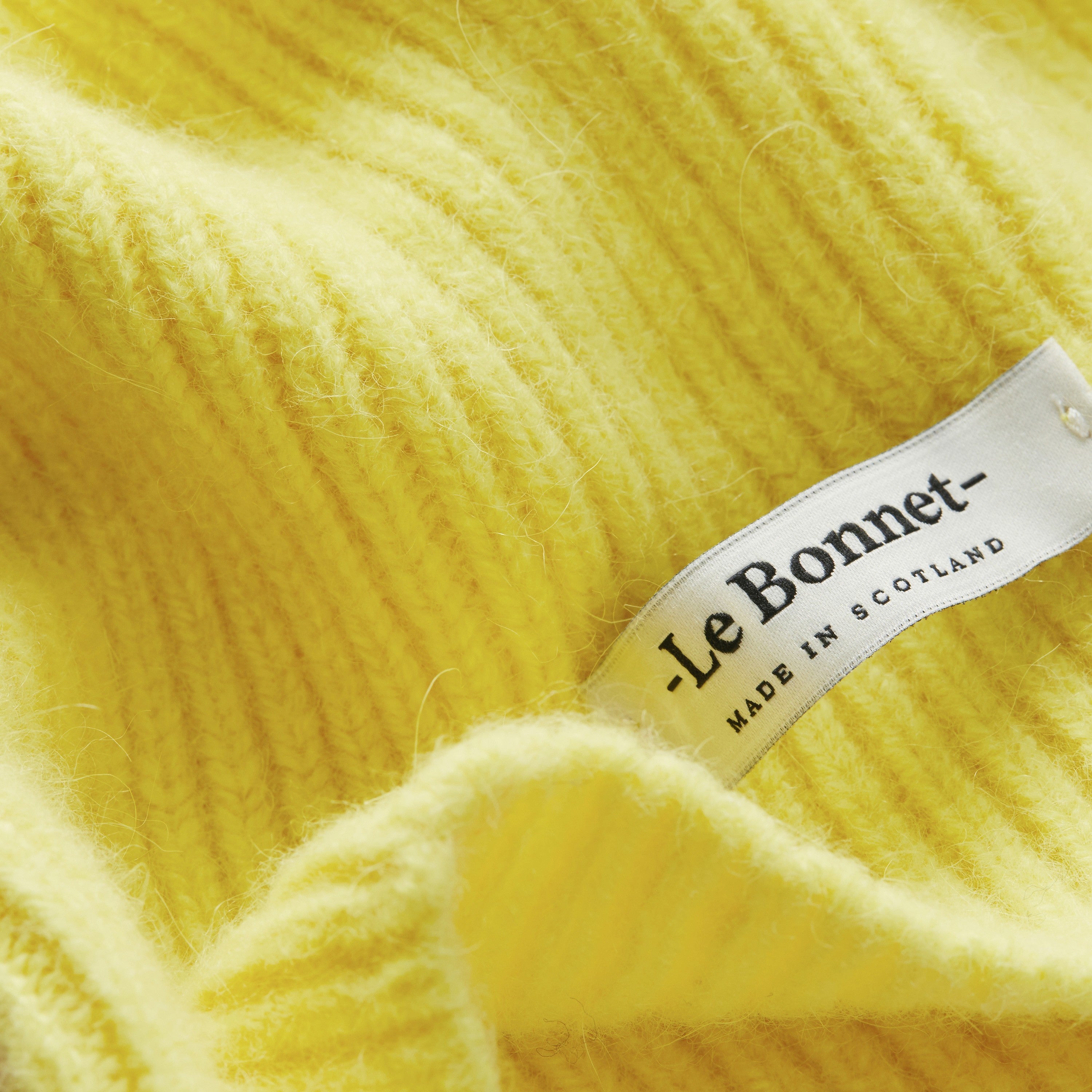 Bonnet Beanie Acid Yellow
