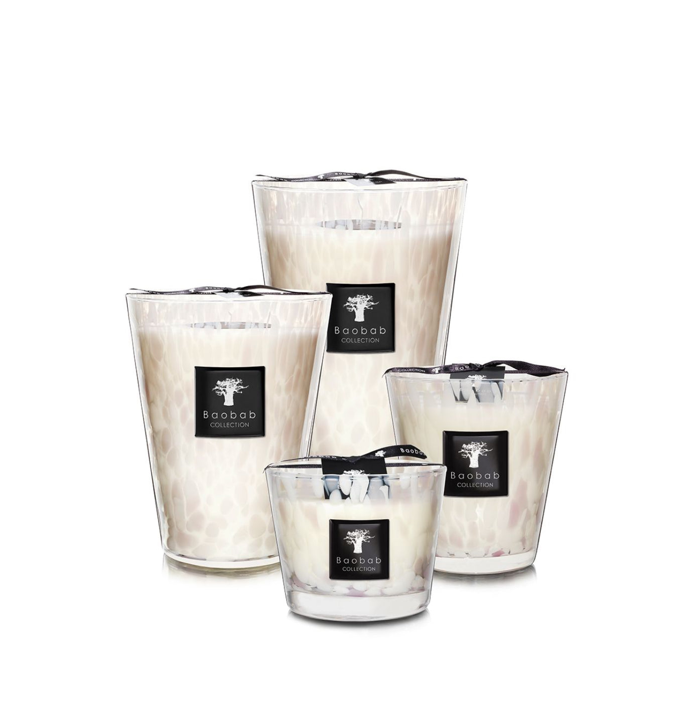 Bougie White Pearl Max 10