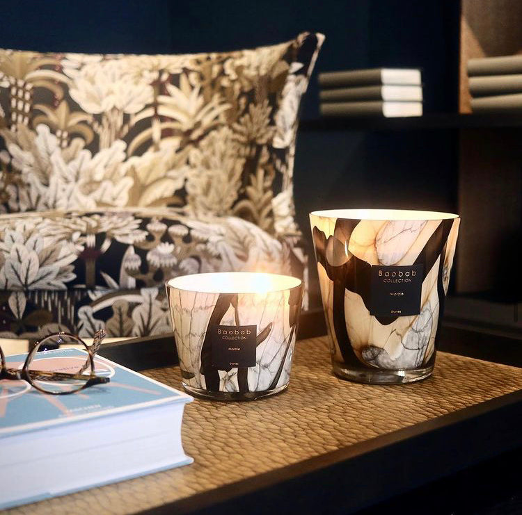 Bougie Stone Marble Max 10