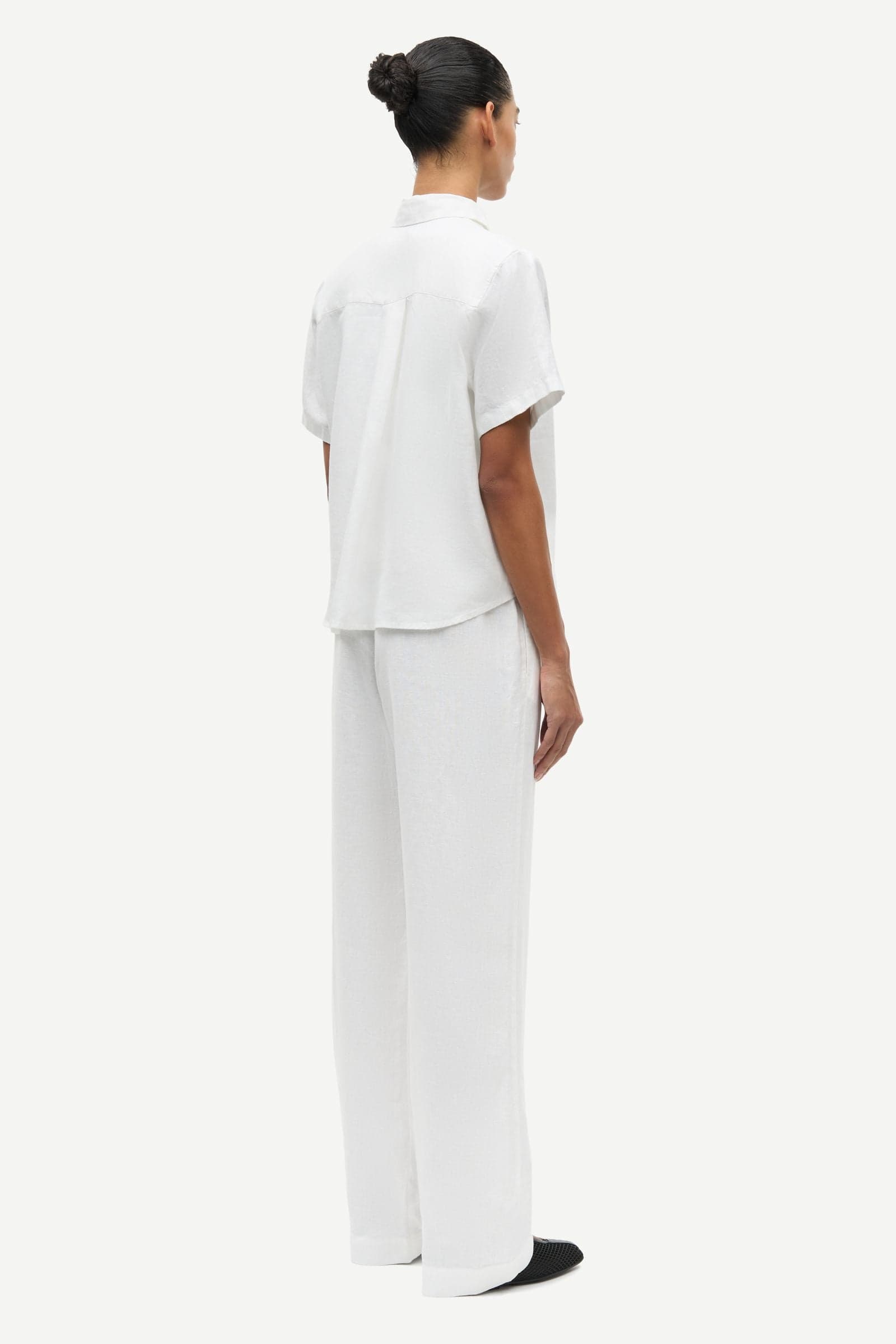 Sahoys String Trousers White