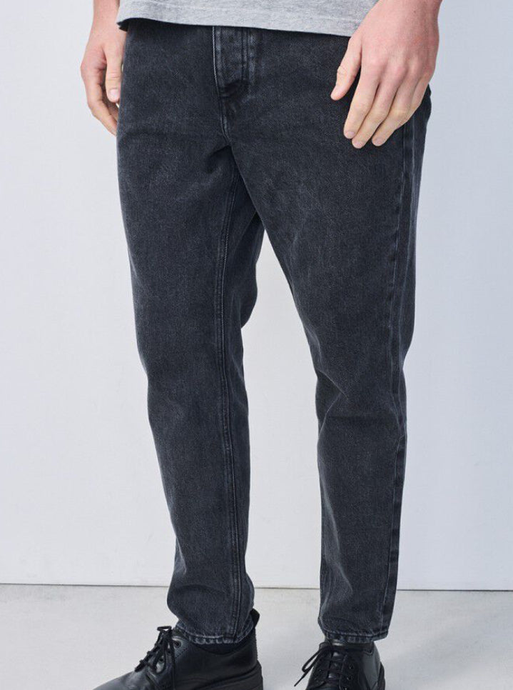 Jean Carrot Homme Yopday Black Poivre et Sel