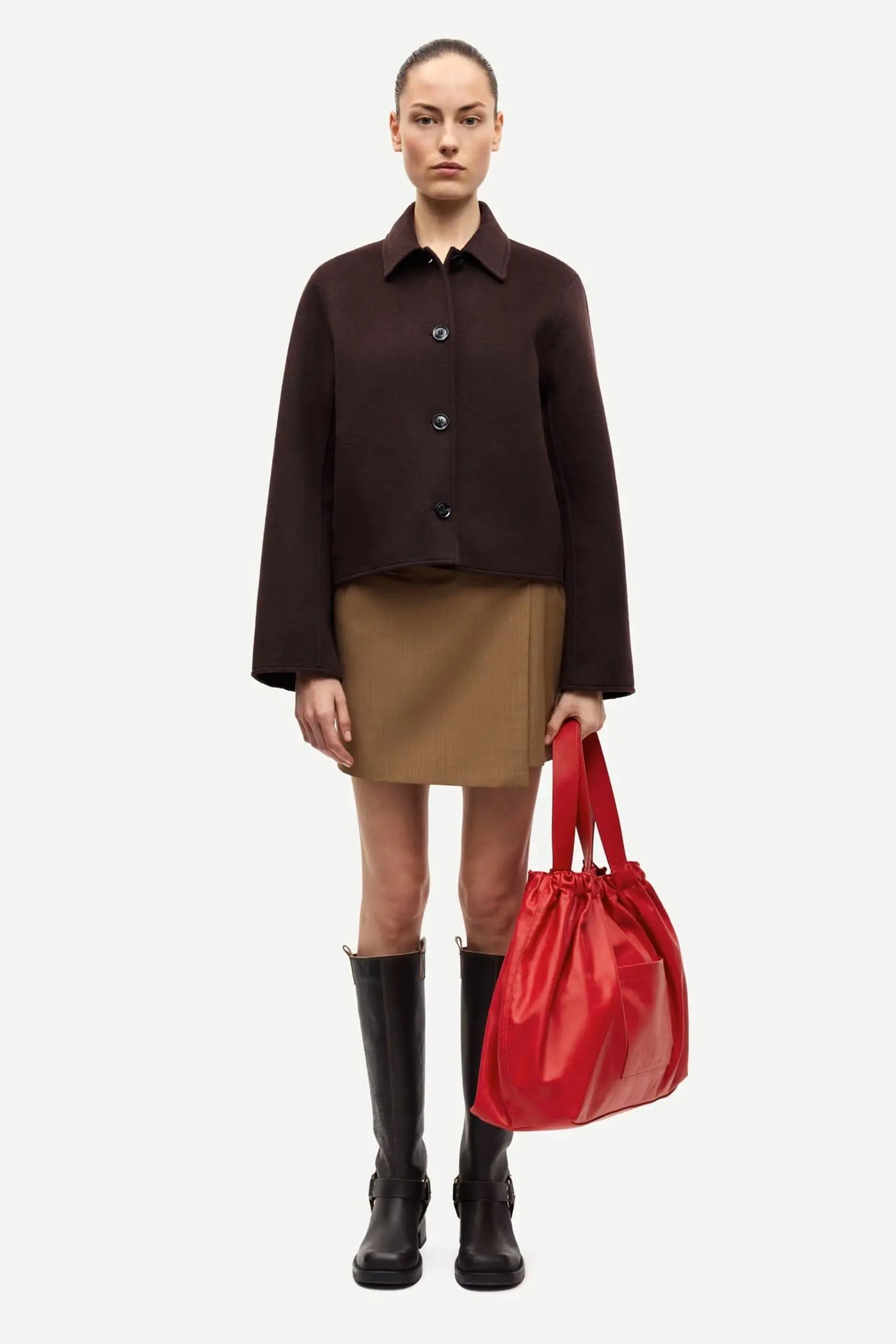 Saholly Jacket Black Coffee