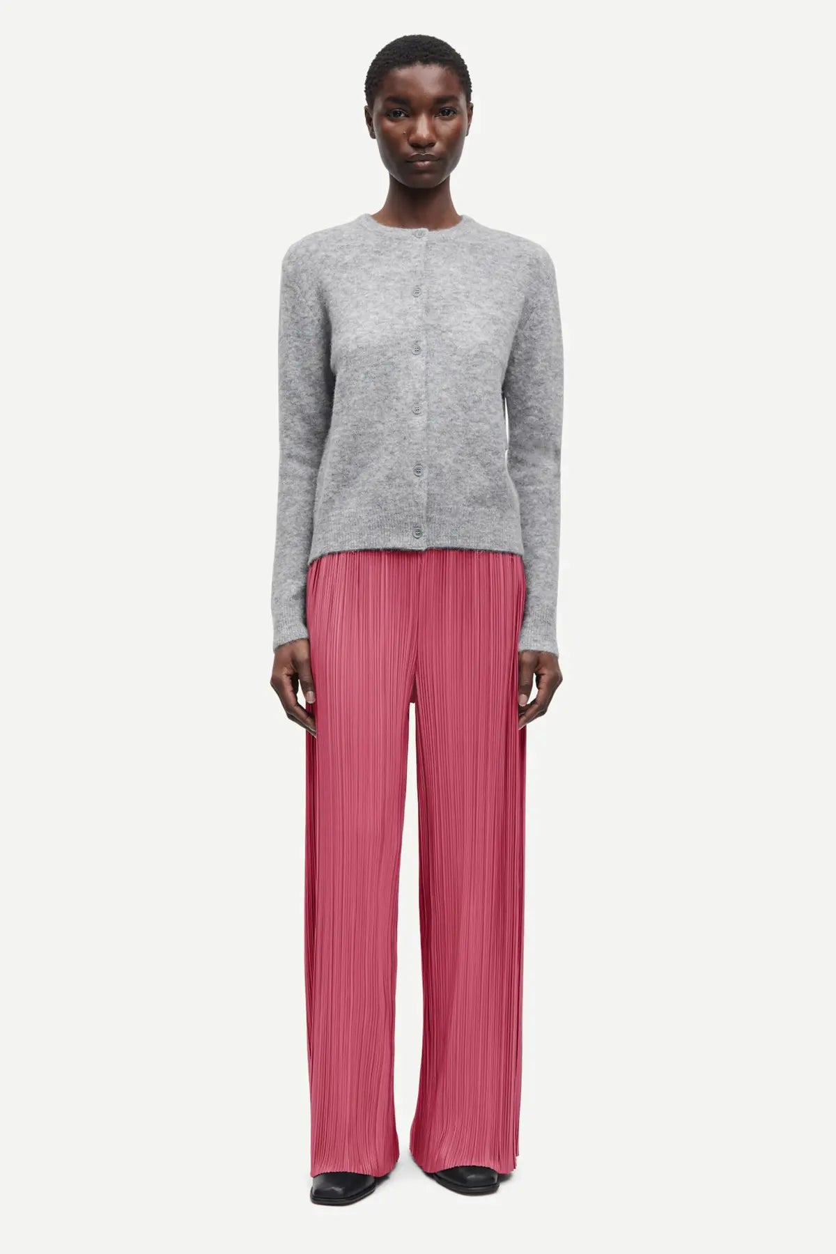 Uma Trousers Rose Wine