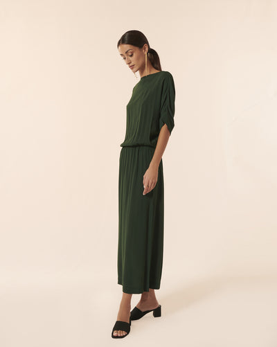 Buckley Long Dress Hk Green