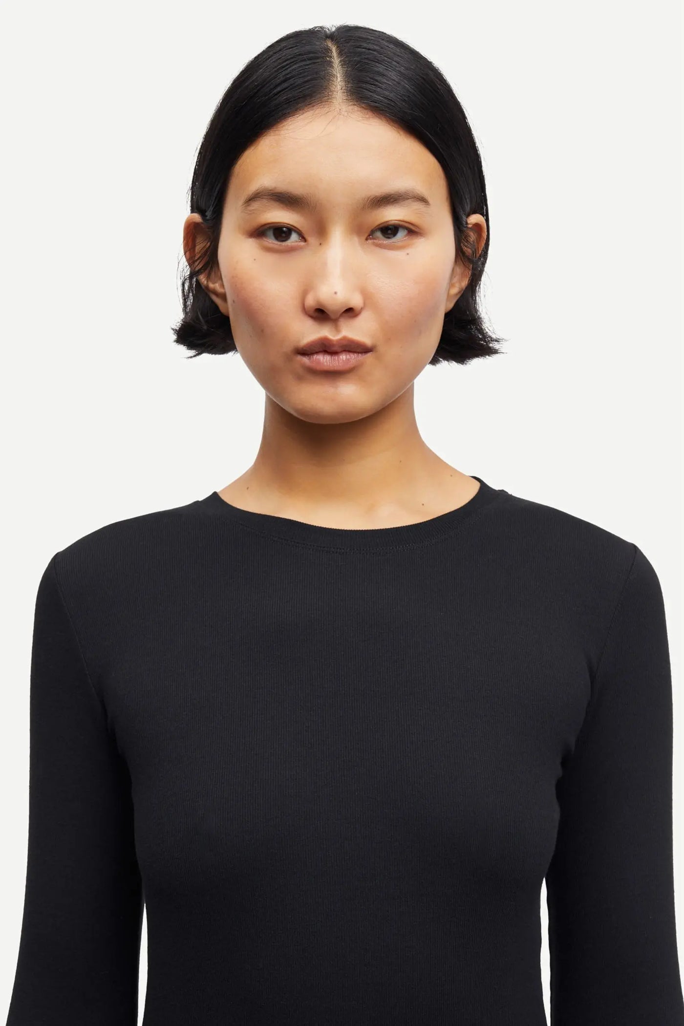 Alexa T-shirt Manches Longues Black