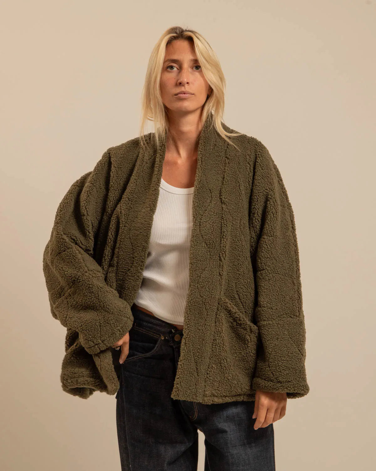 Veste Chicago Sherpa Kaki