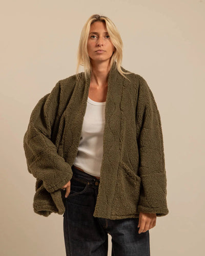Veste Chicago Sherpa Kaki