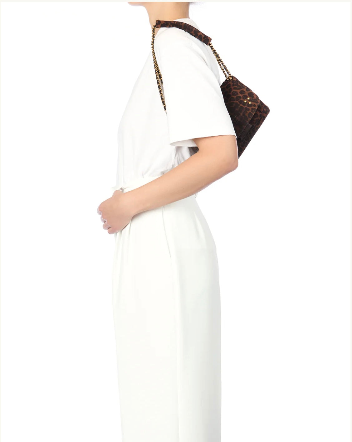 Lulu S Croûte Velours Imprimé Léopard