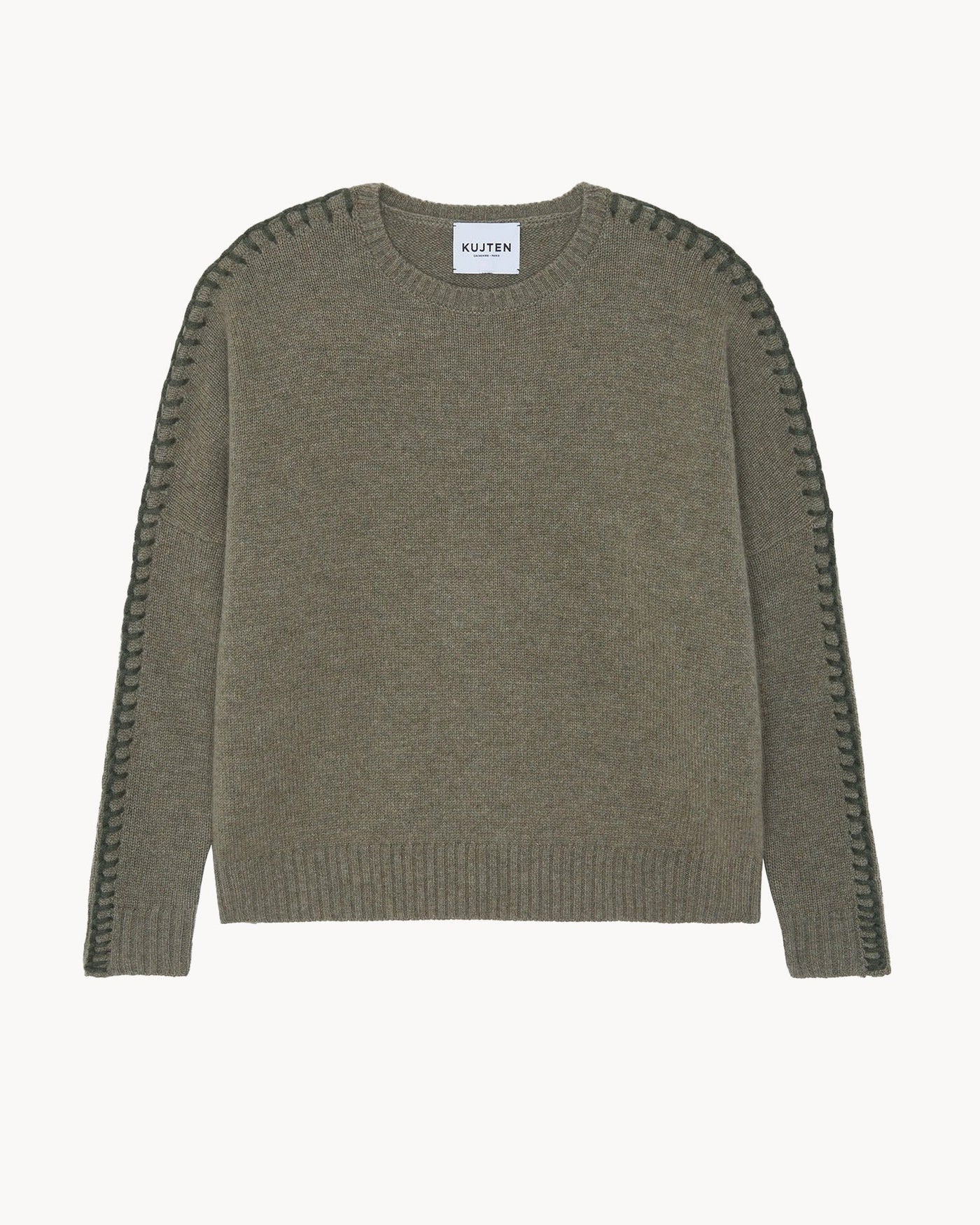 Pull Amea Kaki Chiné