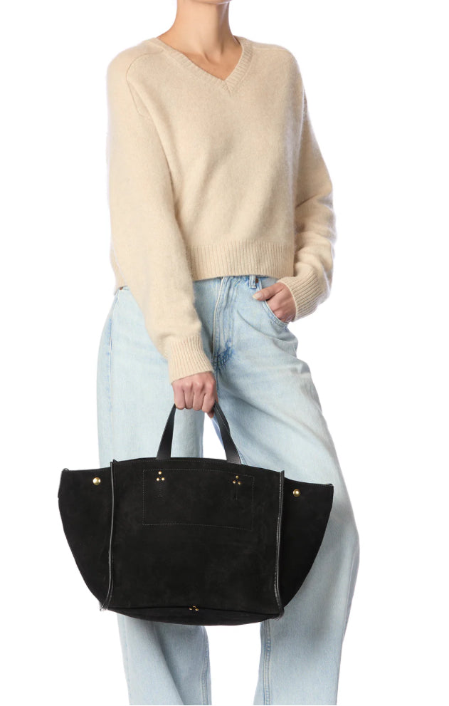 Leon M Croûte Velours Noir