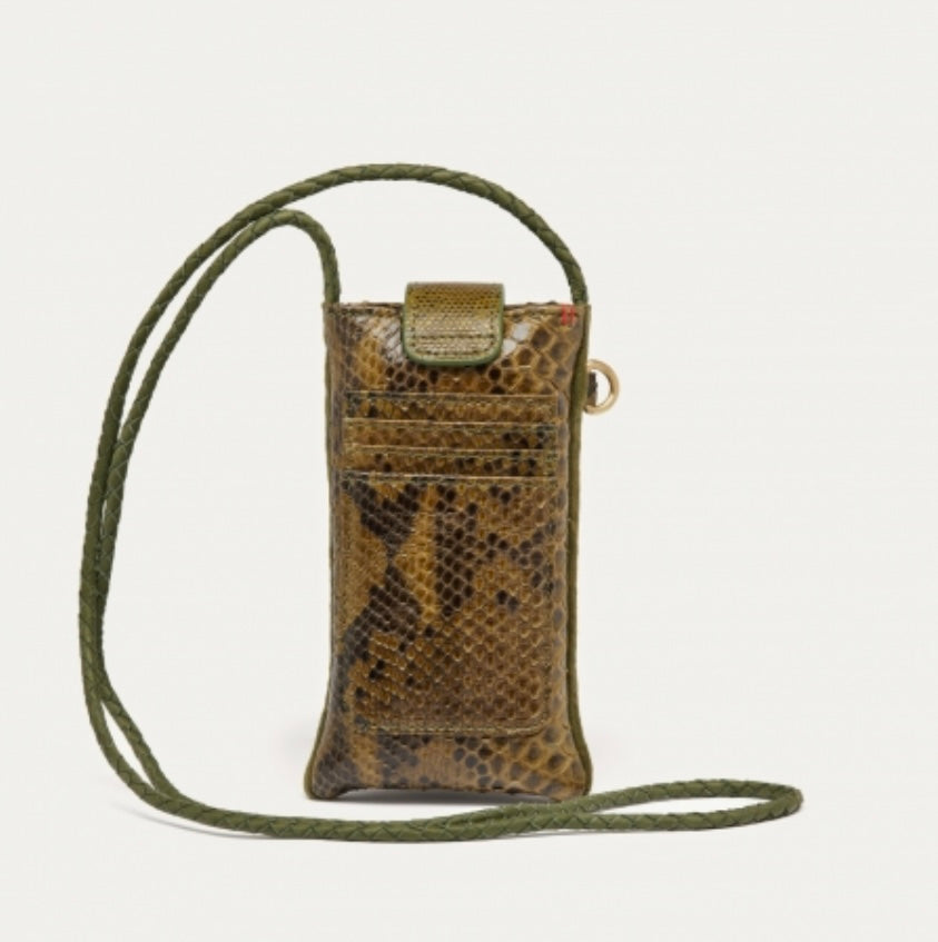 Étui Mobile Python Double Marcus Kaki