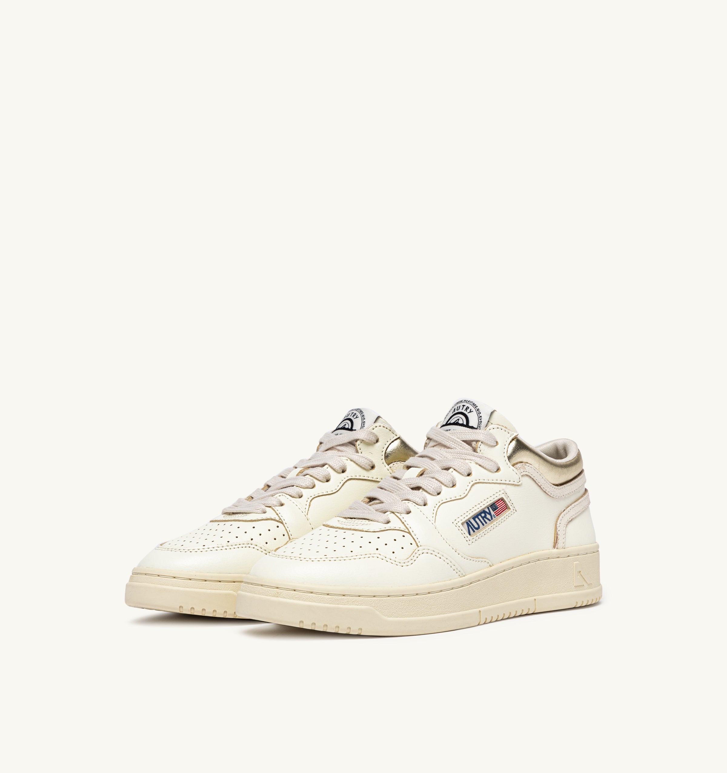 Baskets Med-Way Mid Crack Platinium Marsh